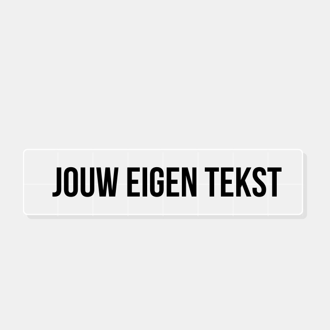 Autocollant texte vélo