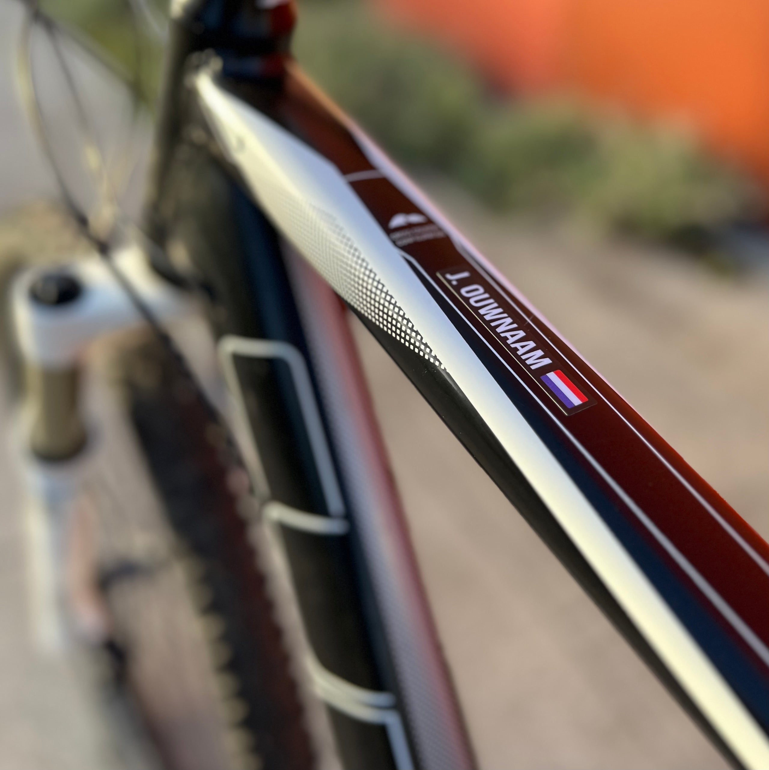 Autocollants pour vélo.