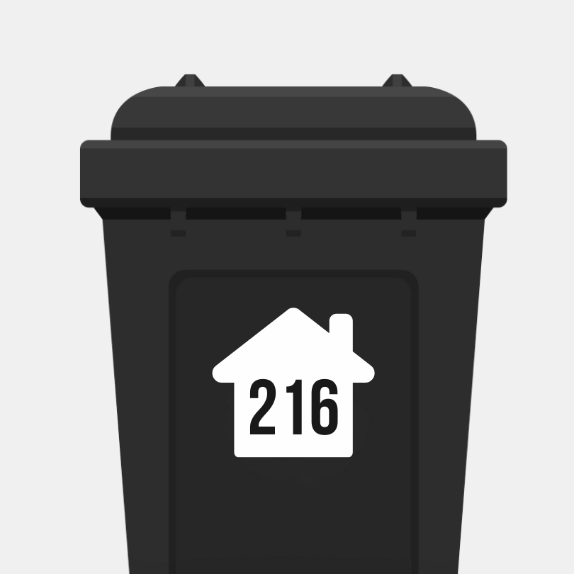 Autocollants pour conteneurs.