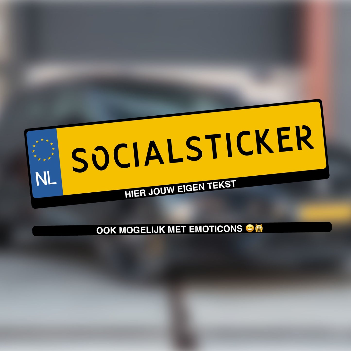 Kentekensticker