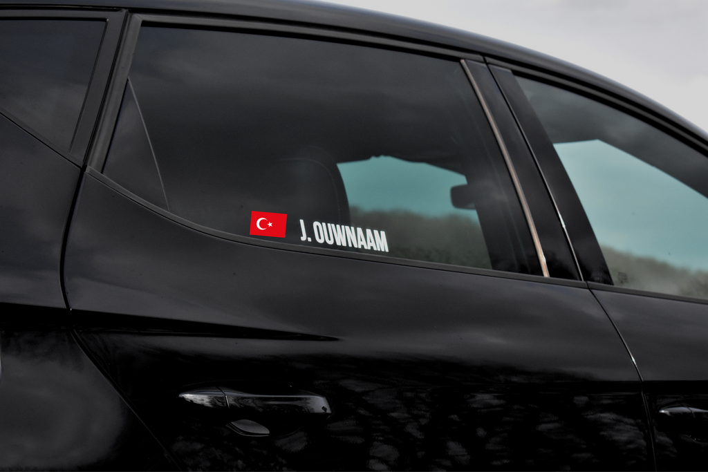 Autocollant rallye Turquie