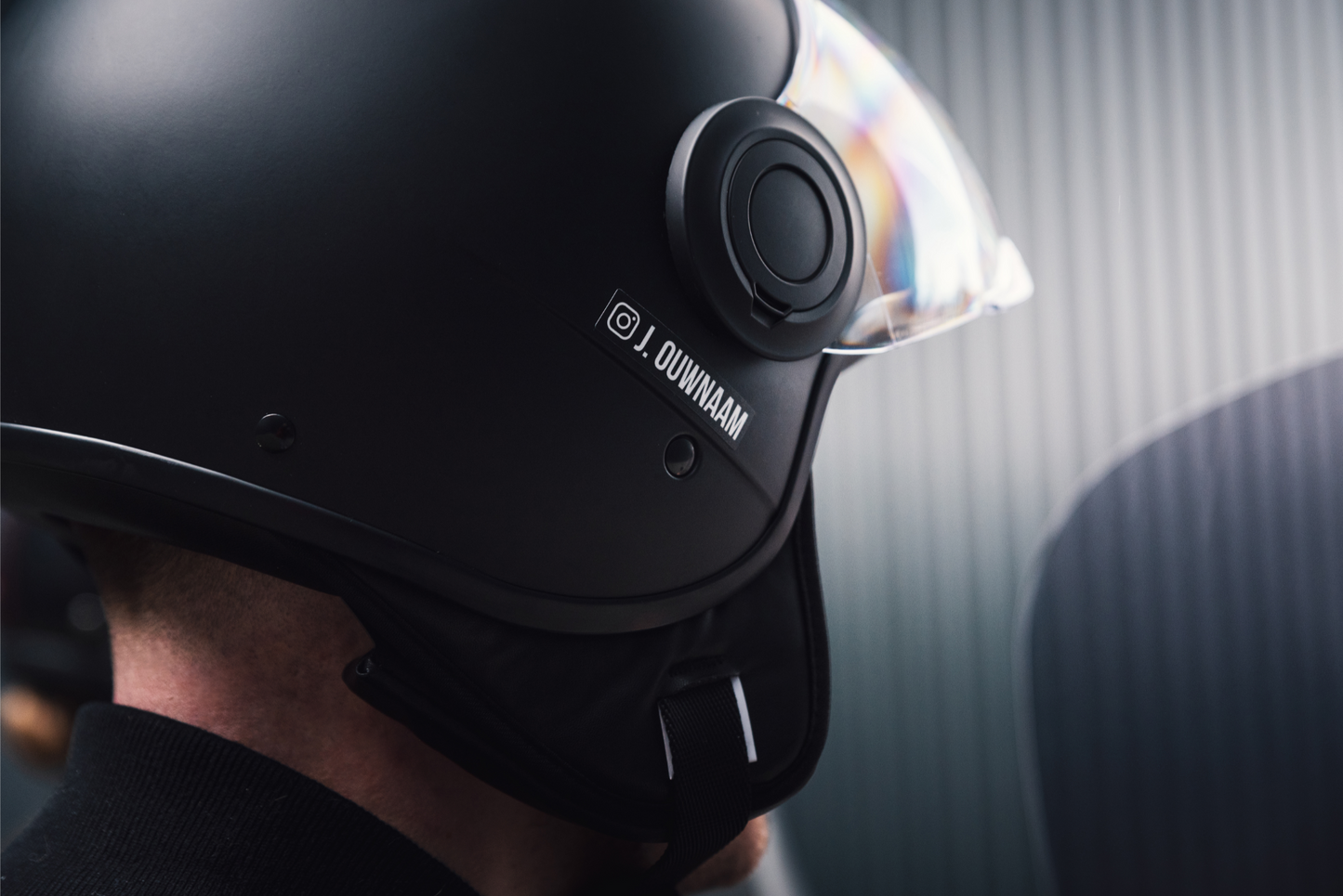 Autocollant de casque | Instagram (ensemble de 2)